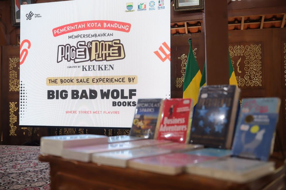 Kolaborasi Pemkot Bandung dan Big Bad Wolf Hadirkan Festival Literasi Pages & Plates 2026